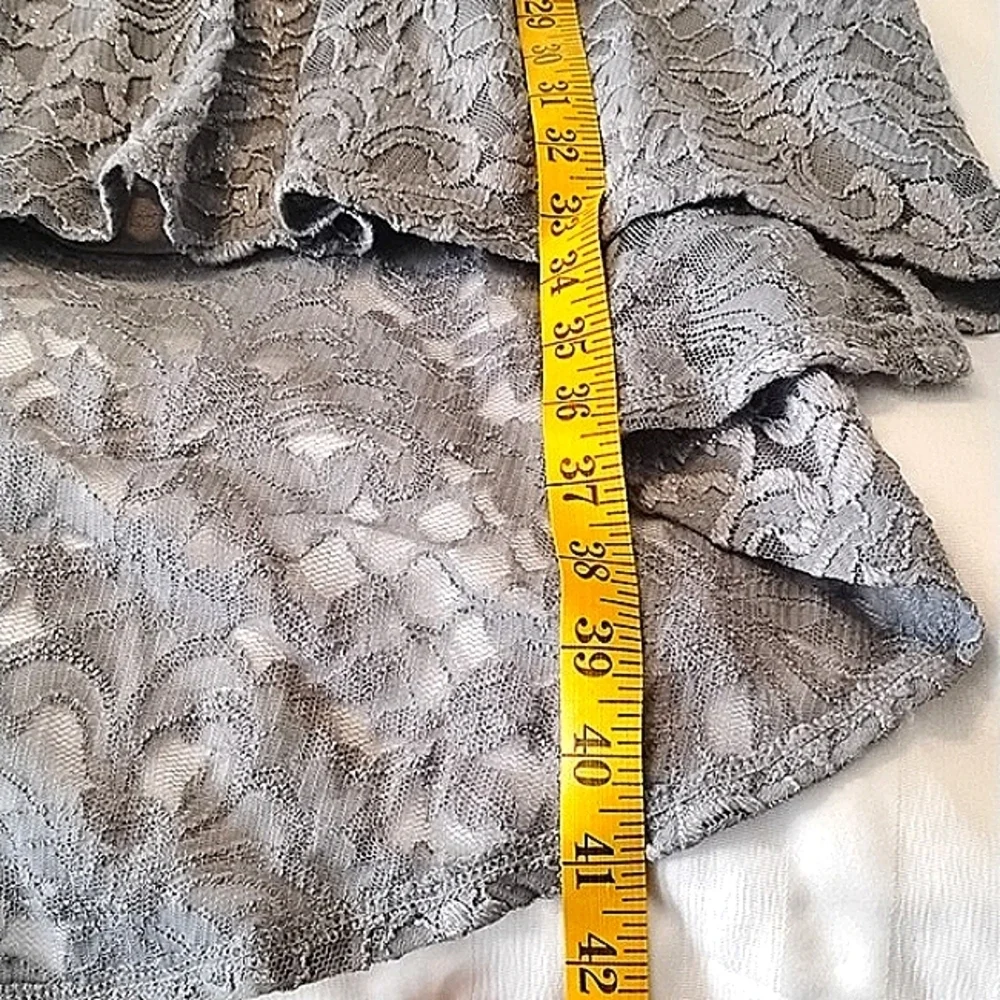 City Studio Silver Sleeveless Dress, Size: 3 Junior, NWT